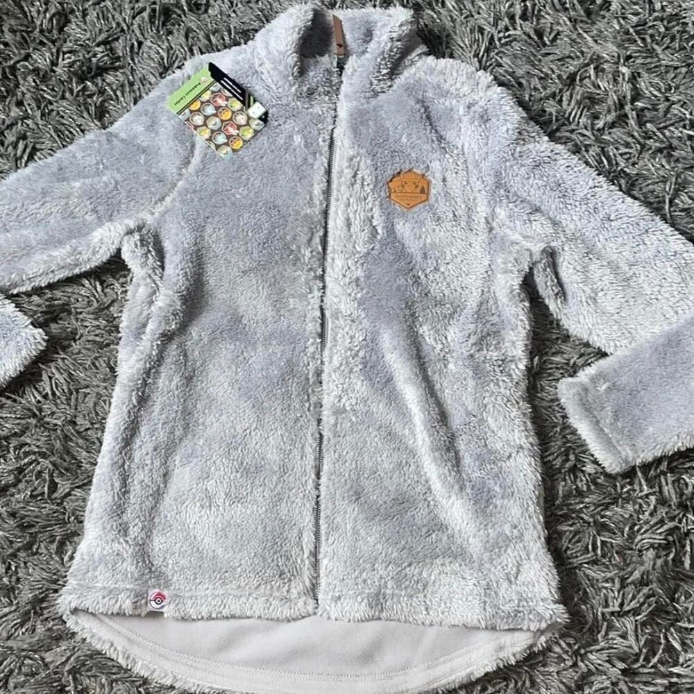 Pokemon Women's Grey and White Jacket